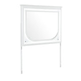 Brenda - Mirror With LED Lighting And Accent Detailing - Gray