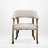 Monroe - Dining And Game Chair - Beige