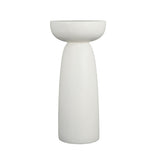 Magnesium Oxide Plant Stand - White