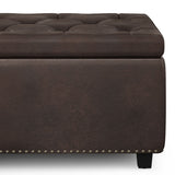 Hamilton - Upholstered Storage Ottoman