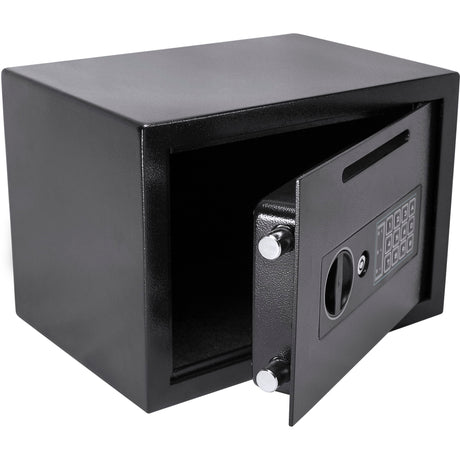 Compact Keypad Depository Safe - Black