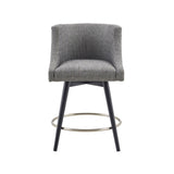 Mateo - Swivel Counter Stool - Gray