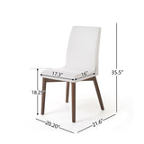 Scandinavian Modern Dining Chair Set
