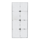 Traditional Decor Style Antique Glass Panel Mirror, Wall Mirror For Bathroom Entryway Console Lean Against Wall