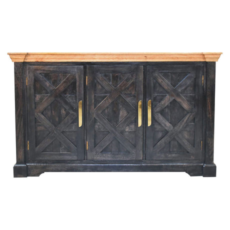 Regal - Rustic Sideboard - Black