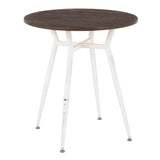 Clara - Industrial Round Dinette Table