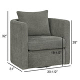 Sutton - Swivel Barrel Chair