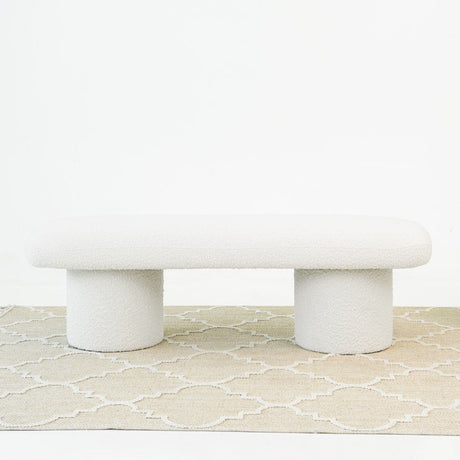 Randolph - Bench - Ivory