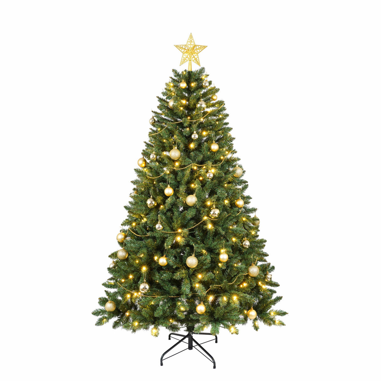 Christmas Tree With Warm White Leds