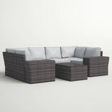 Stylish Wicker Patio Set Table