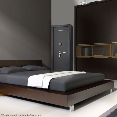 7.87 Cubic Ft Keypad Rifle Safe - Black