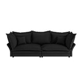 Modern Comfy Upholstered Sofa Cloud Couch, Deep Seat Couches With Multiple Large Soft Pillows