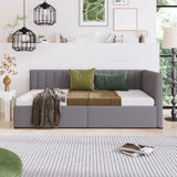 Upholstered Daybed, Sofa Bed Frame, No Box Spring Needed