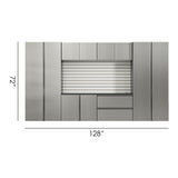 Nova - Series Garage Cabinet Set A With Soft Closing Doors - Metallic Gray