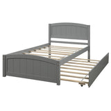 Platform Bed & Headboard, Footboard And Wood Slat Support