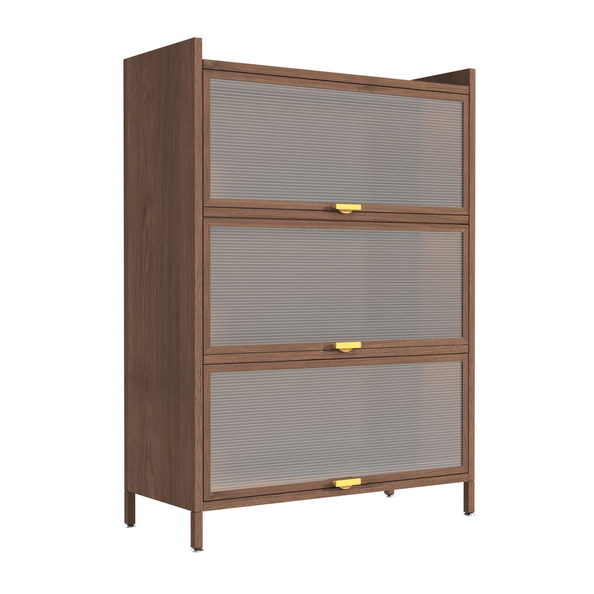 Flip Doors Cabinet, With Ample Storage Space