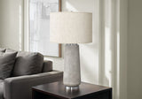Lighting, Table Lamp, Resin, Modern - Gray