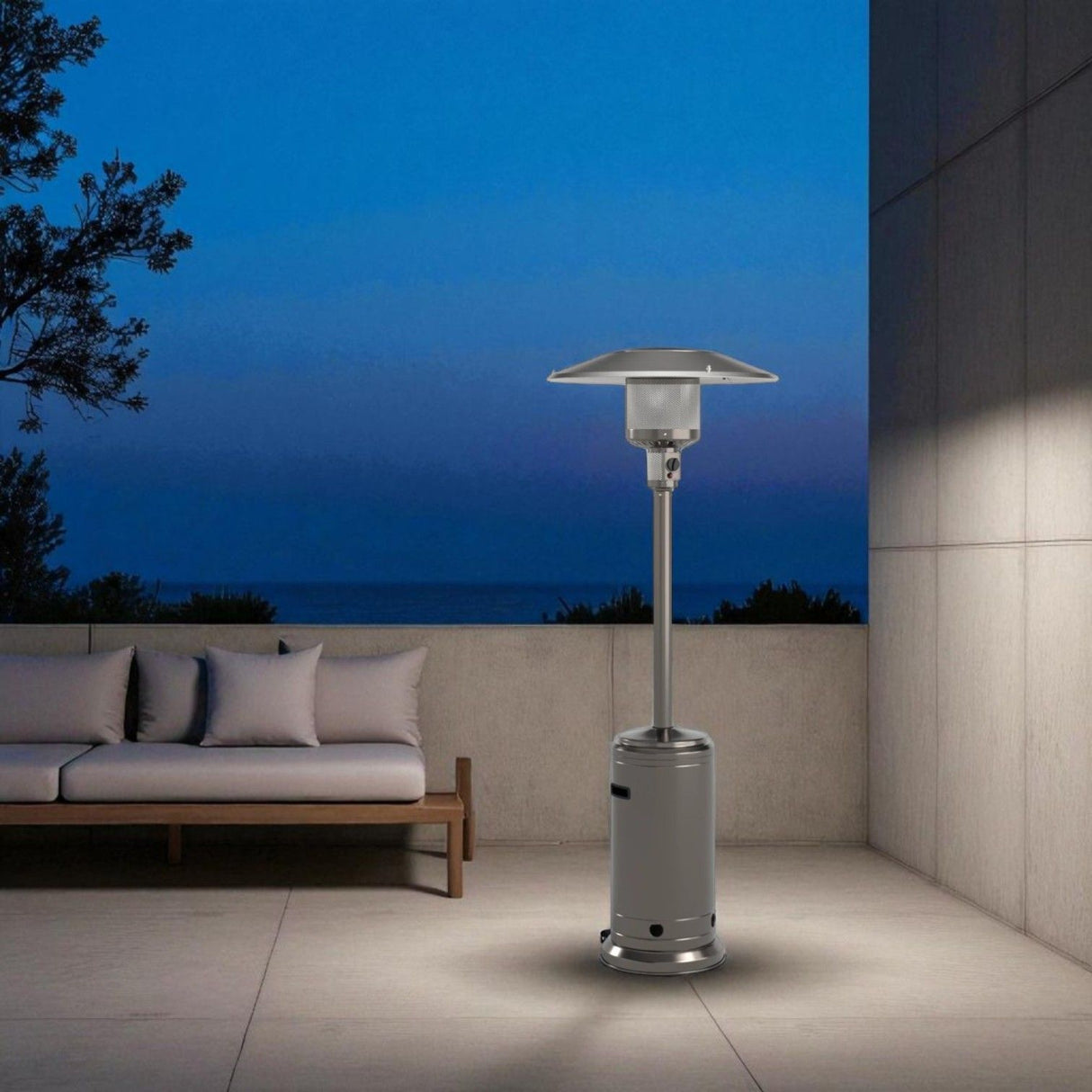 46, 000 Btu Standing Patio Heater
