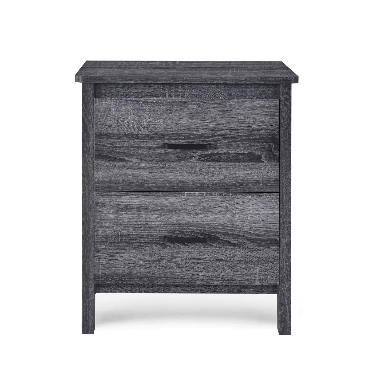 Titeca - Contemporary Wood 2 Drawer Nightstand