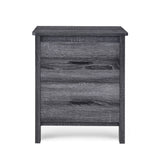 Titeca - Contemporary Wood 2 Drawer Nightstand