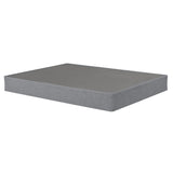 Foldable 9" Twin Size Metal Mattress Box Spring Foundation Bedroom Furniture Bed Base - Gray