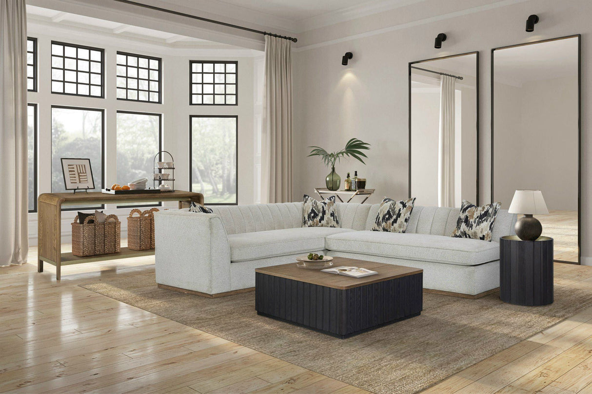 Channel - Cocktail Table With Casters - Black