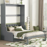 Murphy Wall Bed With Cushion, Space Saving Design, And Construction
