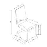Stacey - Contemporary Dining Chair (Set of 2)
