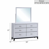 Glasgow - Dresser With 6 Drawers