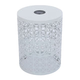 Modern Iron Solar Side Table With Built - In Light