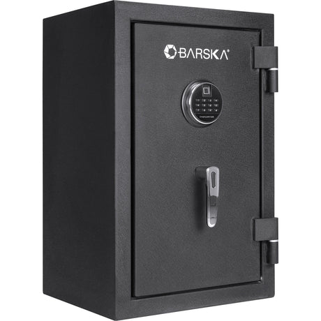 2.02 Cubic Ft Biometric Keypad Fire Resistant Safe - Black