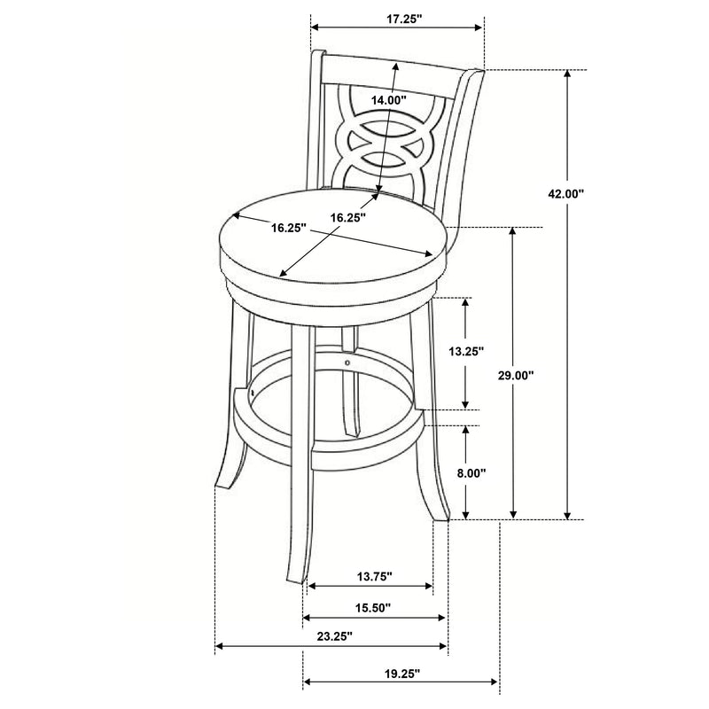 Calecita Swivel Bar Chair