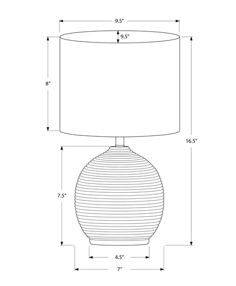 Lighting, Resin, Contemporary - Black