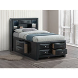 Marilla - Storage Bed With Bookcase Headboard
