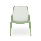 Outdoor Iron Chair With Mesh Design