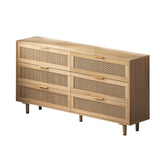 Modern 6 Drawer Storage Cabinet For Bedroom