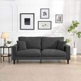 Modern Upholstered Resilience Three Seater Sofa