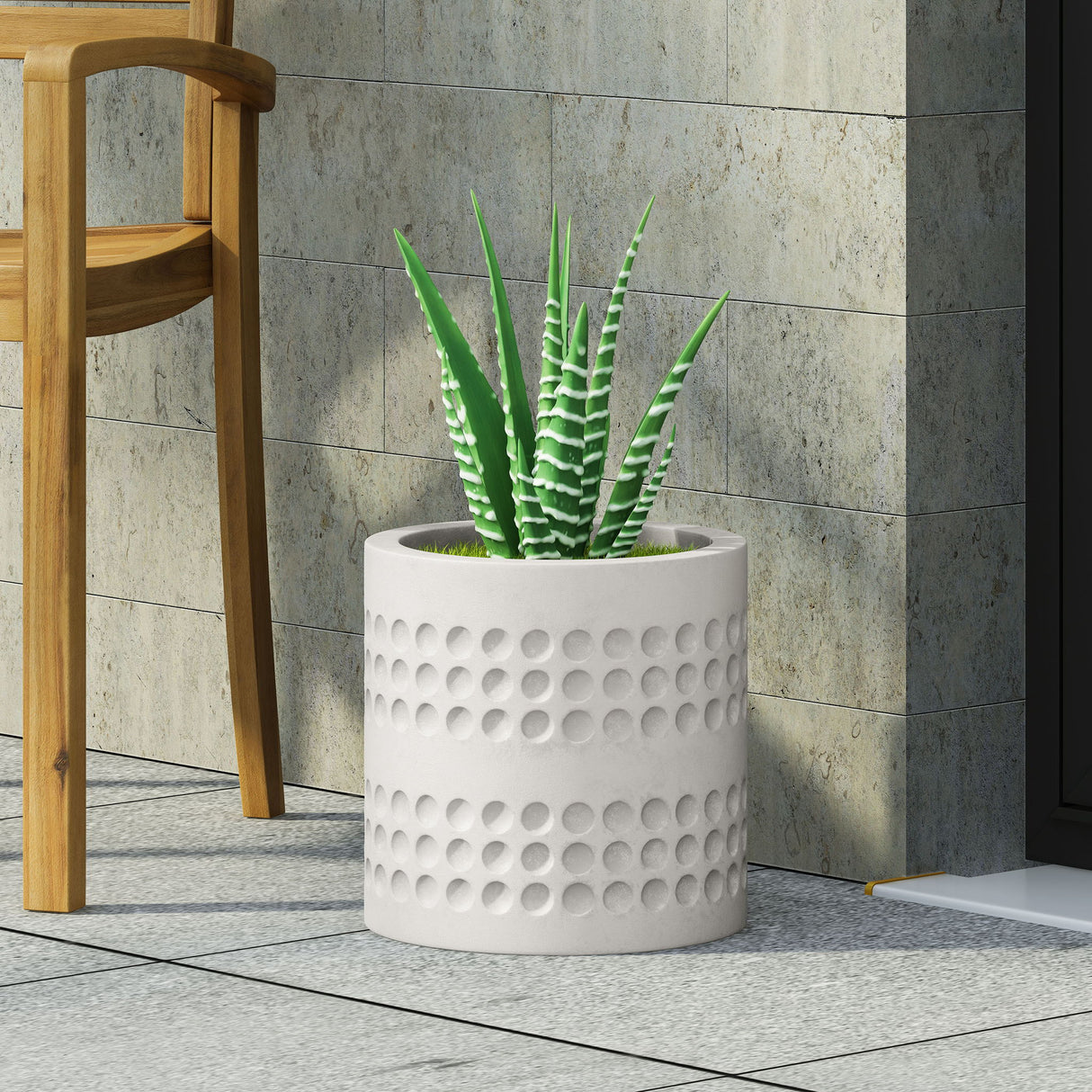 Elegant Design Cube Planter