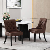 Cheney - Contemporary Dining Chair Tufted Upholstery (Set of 2)
