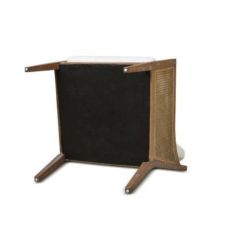 Ontario - Upholstered Accent Arm Chair - Natural White