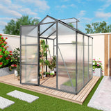 Gain Height Windproof Greenhouse With Raised Base