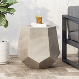Outdoor Calgary Side Table - Light Gray