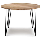 Hunter - Round Dining Table - Natural
