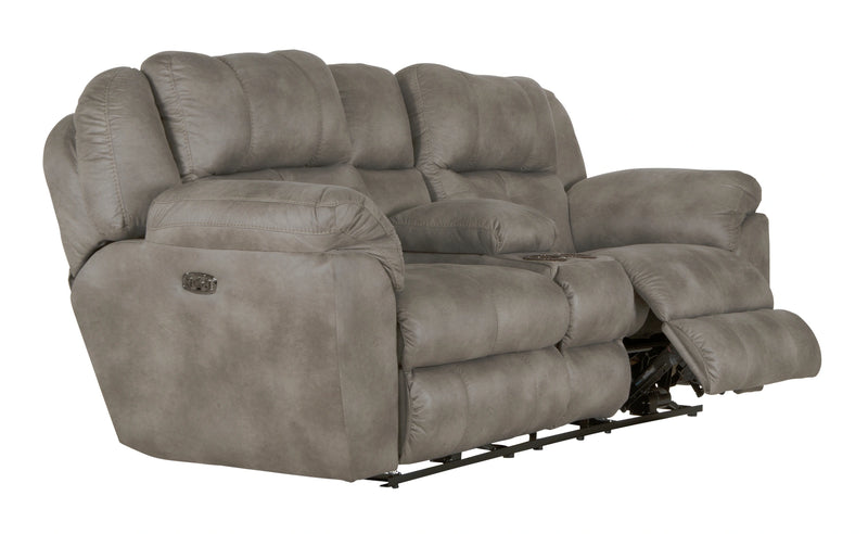 Ferrington Power Headrest w/ Lumbar Power Lay Flat Reclining Loveseat