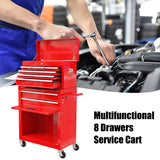 High Capacity Rolling Tool Chest With Wheels And Drawers, Storage Cabinet