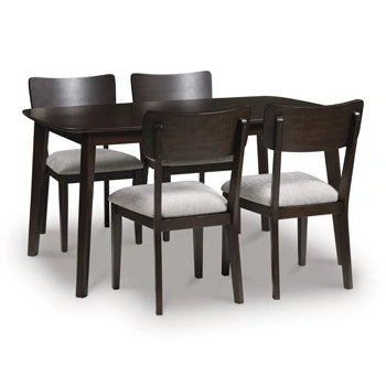 Mallenette Dining Table and 4 Chairs (Set of 5)