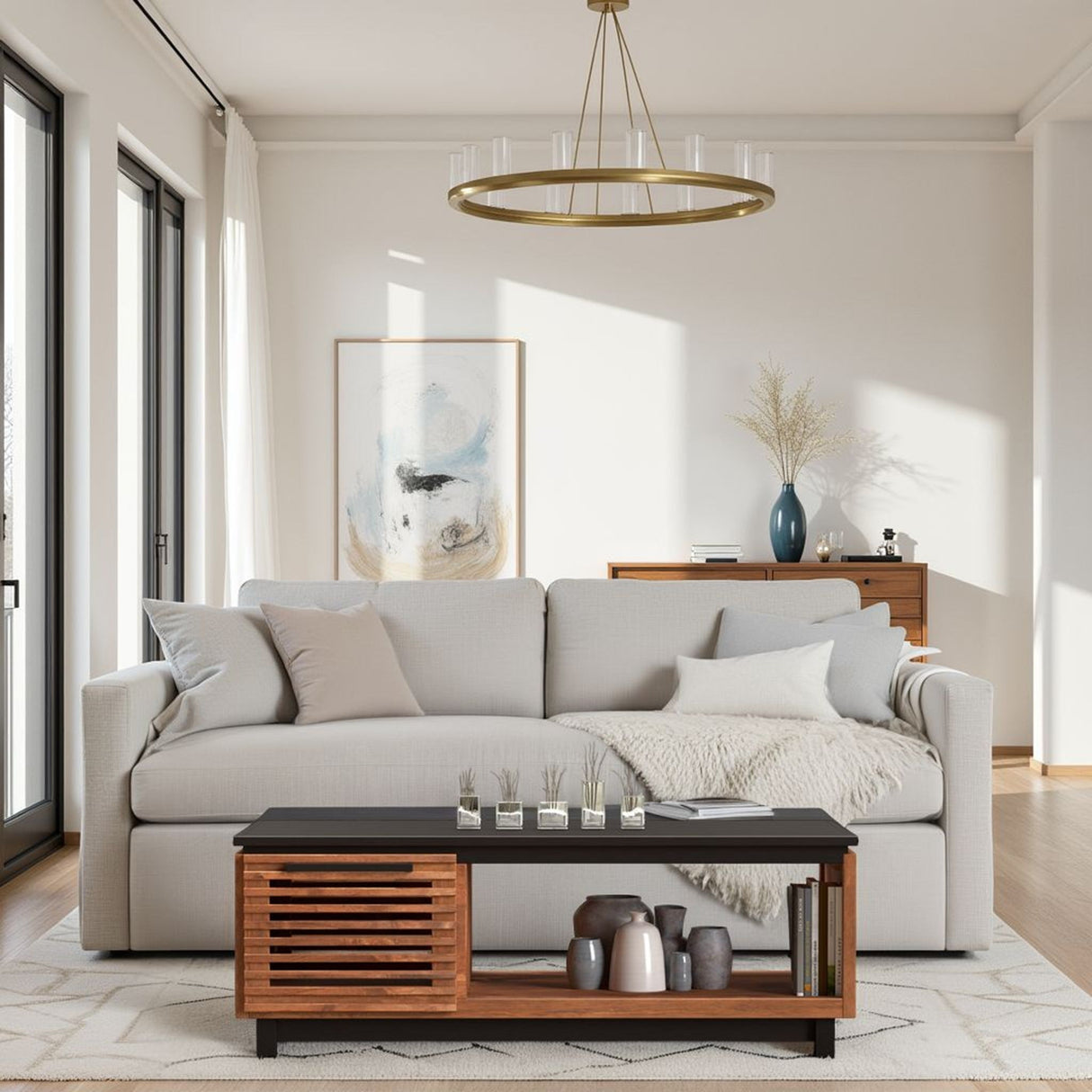 Graceland - Coffee Table - Black, Bourbon