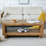 Modern Minimalist Rectangular Coffee Table