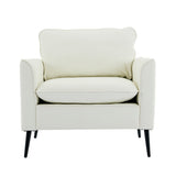 Nordic Retro Light Luxury Upholstered Sofa Chair