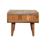 Solid Wood Open Media Unit